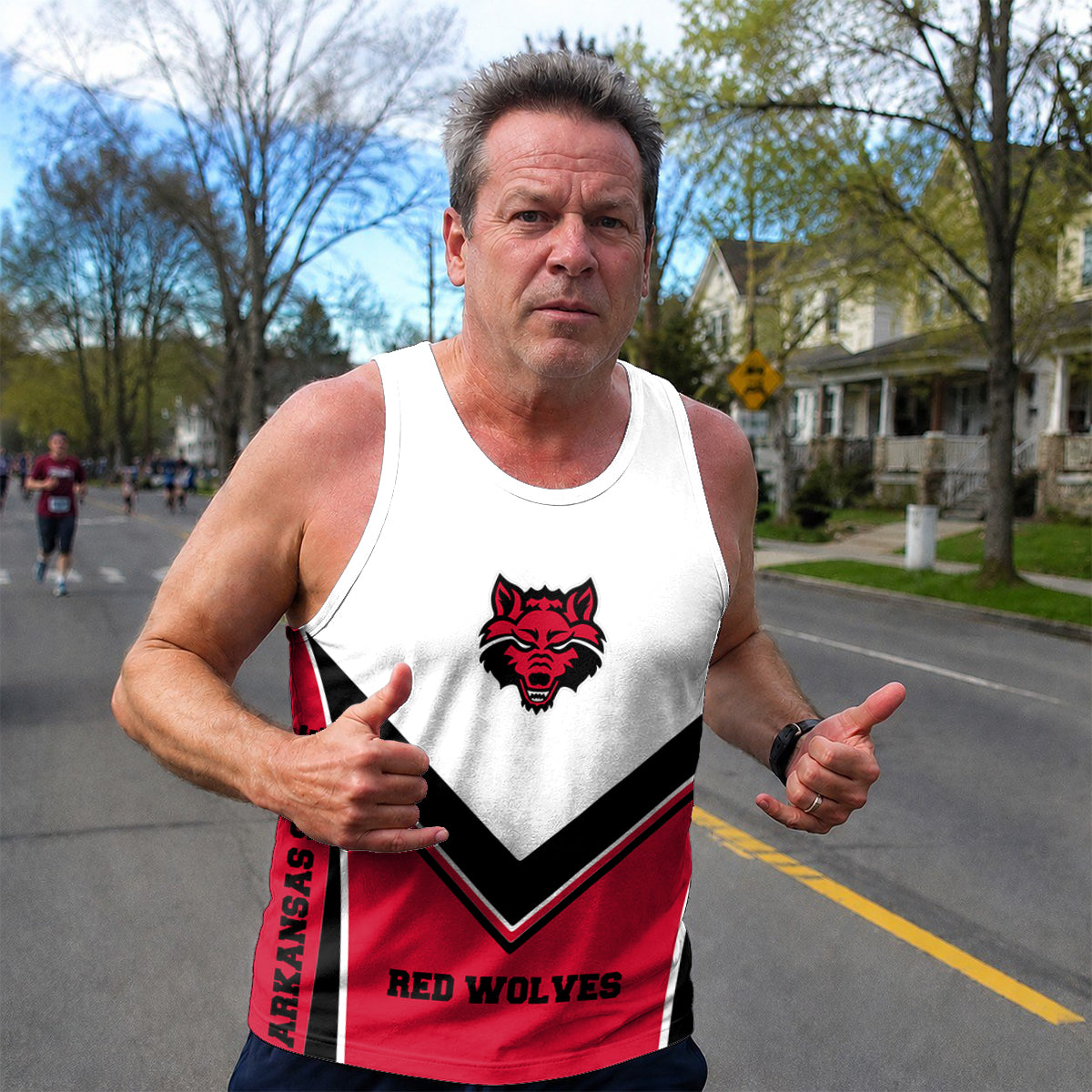Arkansas State  Red Wolves Tech Running Tank Top