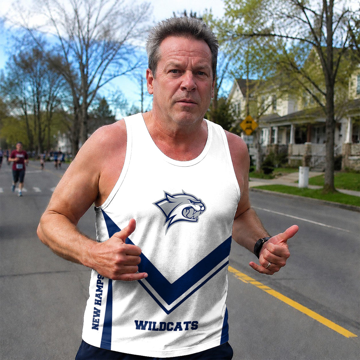 New Hampshire  Wildcats Tech Running Tank Top