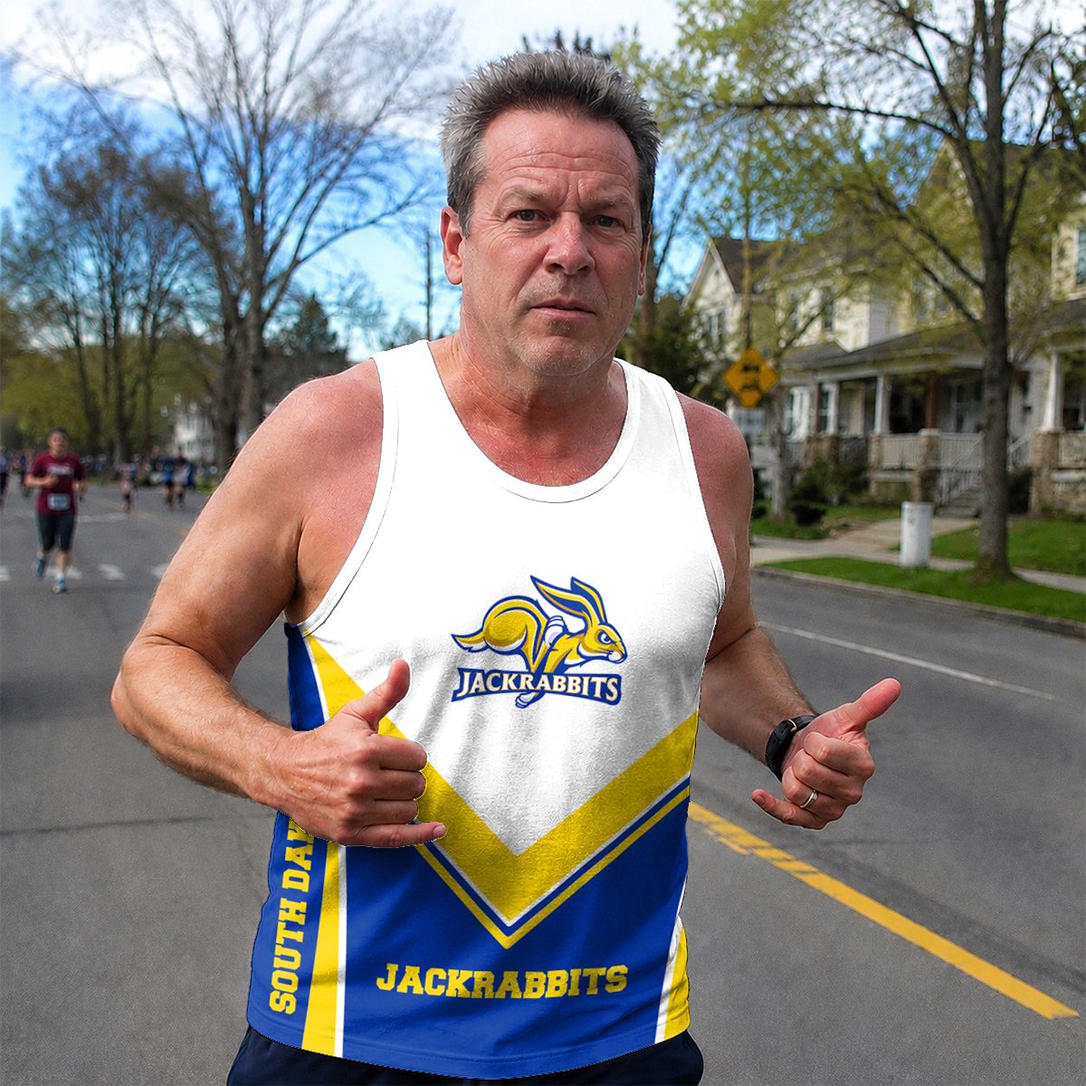 South Dakota  Jackrabbits Tech Running Tank Top