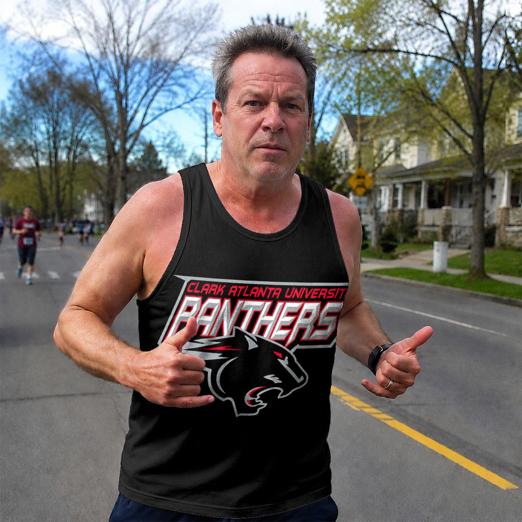 HBCU Running Tank Top Clark Atlanta University Panthers Running Singlet for Men and Women