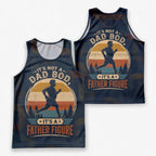 Funny Dad Running Tank Top It's Not A Dad Bod Tech Singlet
