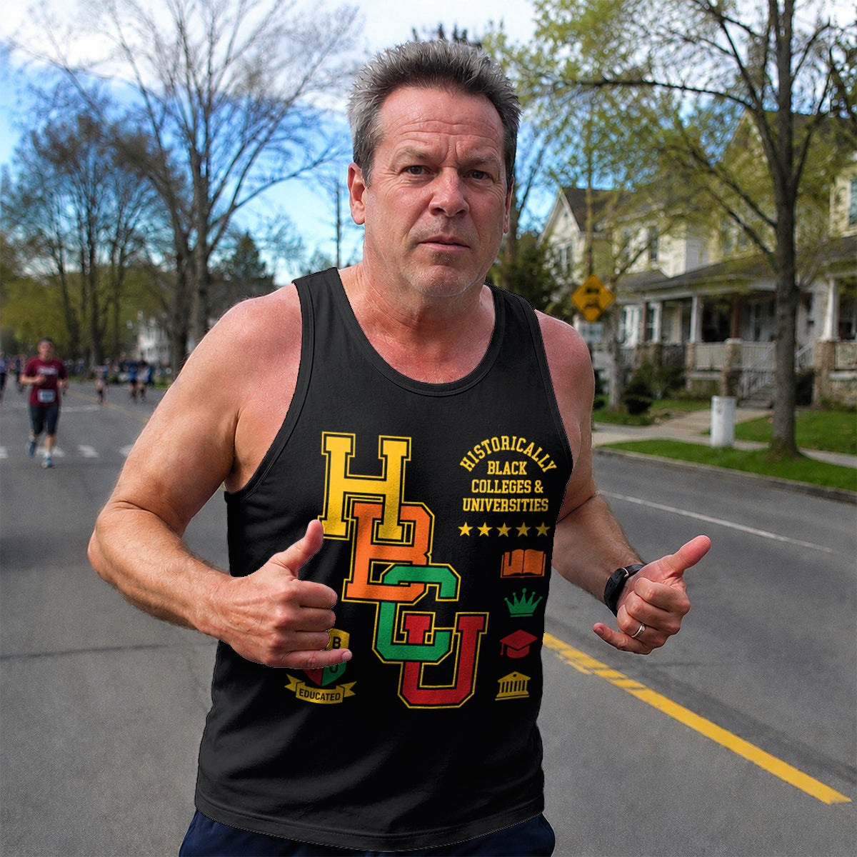 HBCU Running Tank Top Historically Black Colleges and Universities Running Singlet for Men and Women