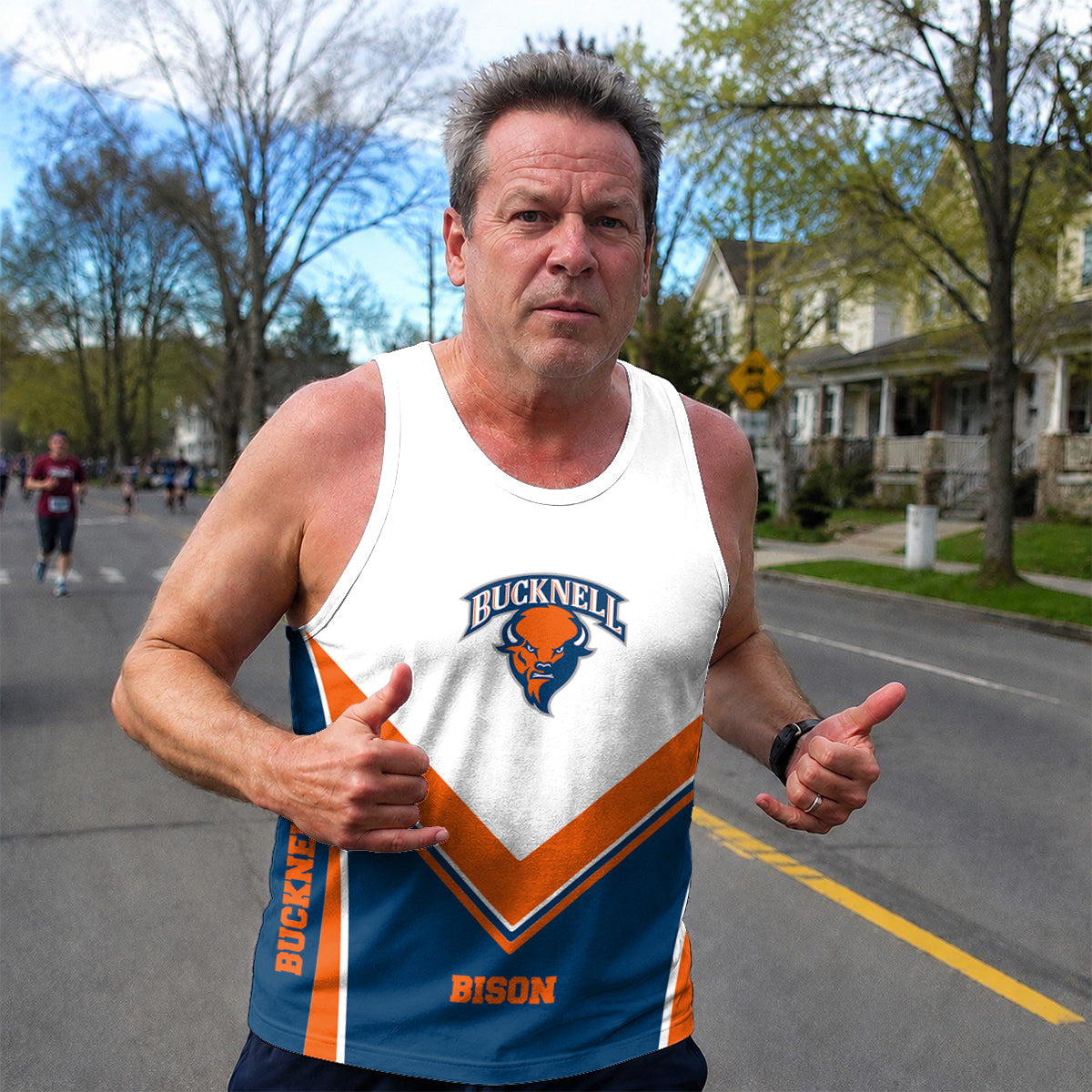 Bucknell  Bison Tech Running Tank Top