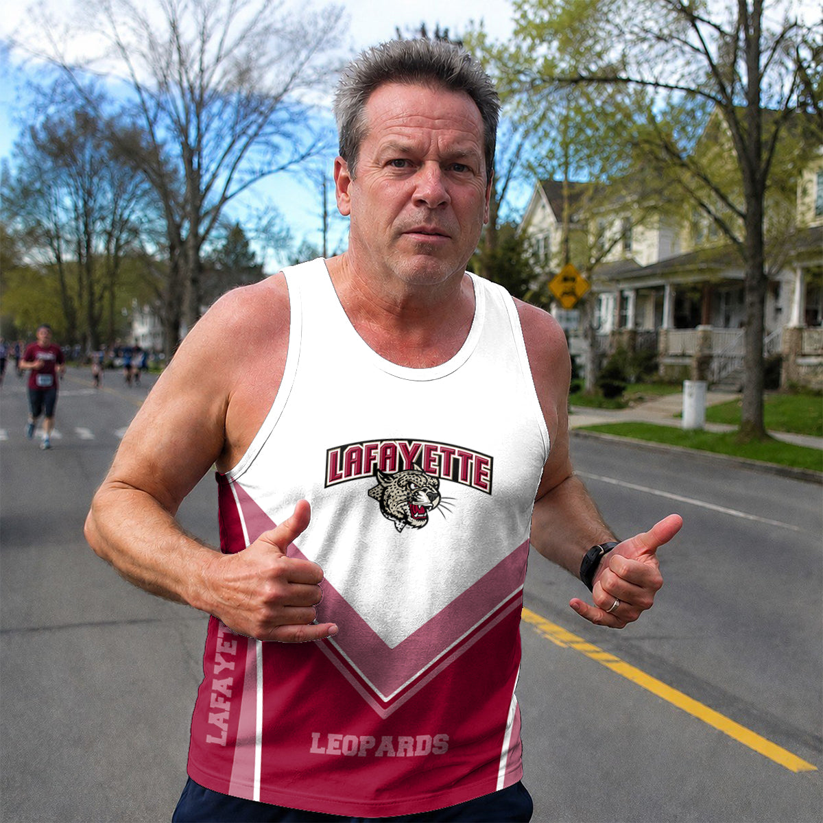 Lafayette  Leopards Tech Running Tank Top