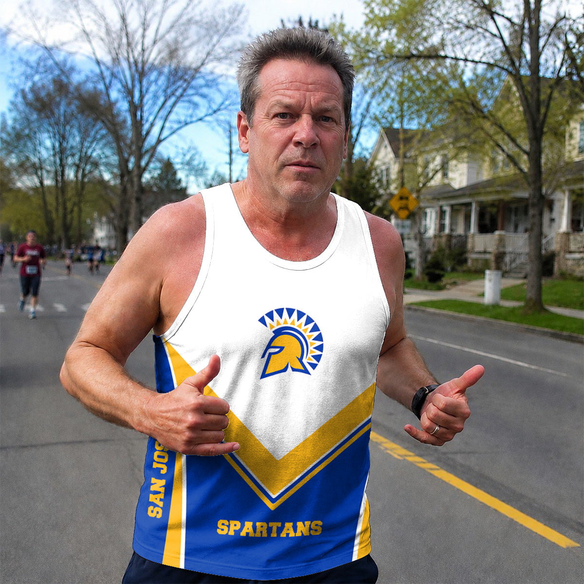 San Jose  Spartans Tech Running Tank Top