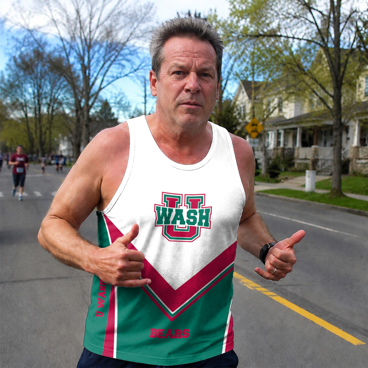 U Wash  Bears Tech Running Tank Top