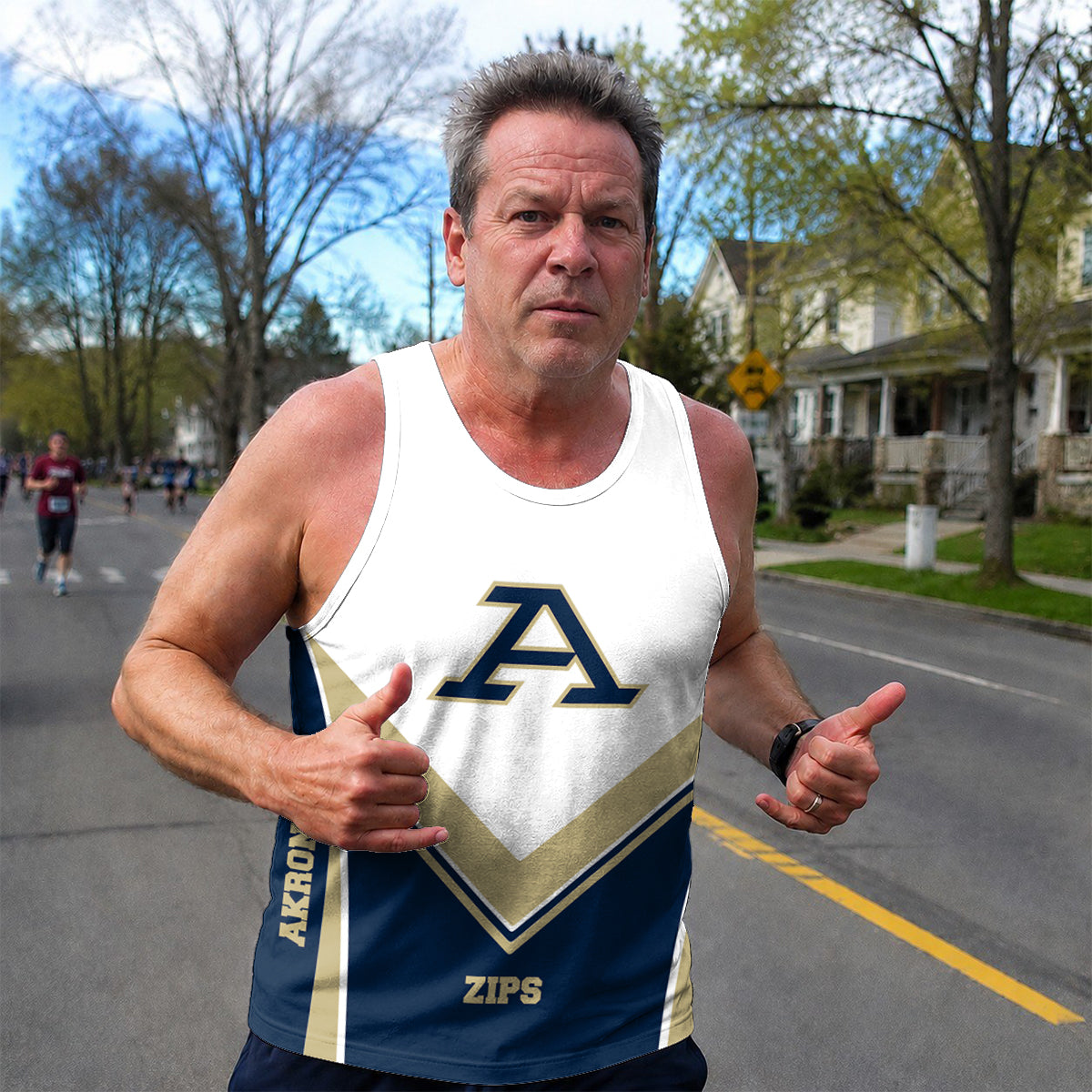 Akron  Zips Tech Running Tank Top