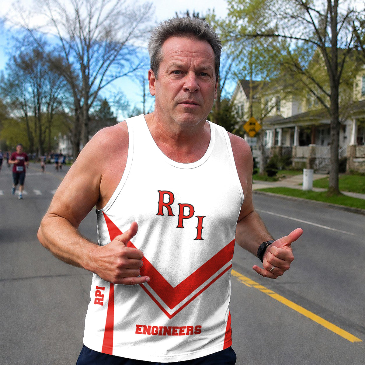 RPI  Engineers Tech Running Tank Top