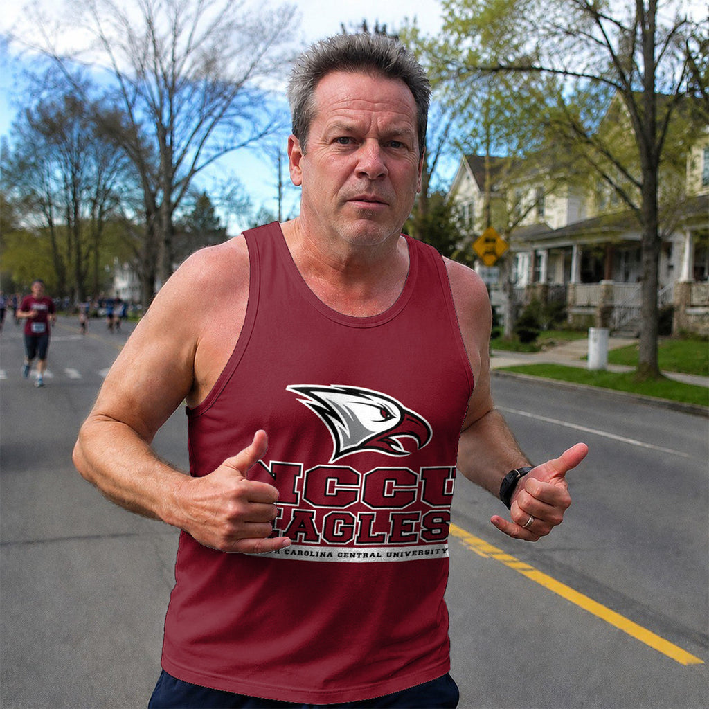 HBCU Running Tank Top North Carolina Central University Eagles Running Singlet for Men and Women