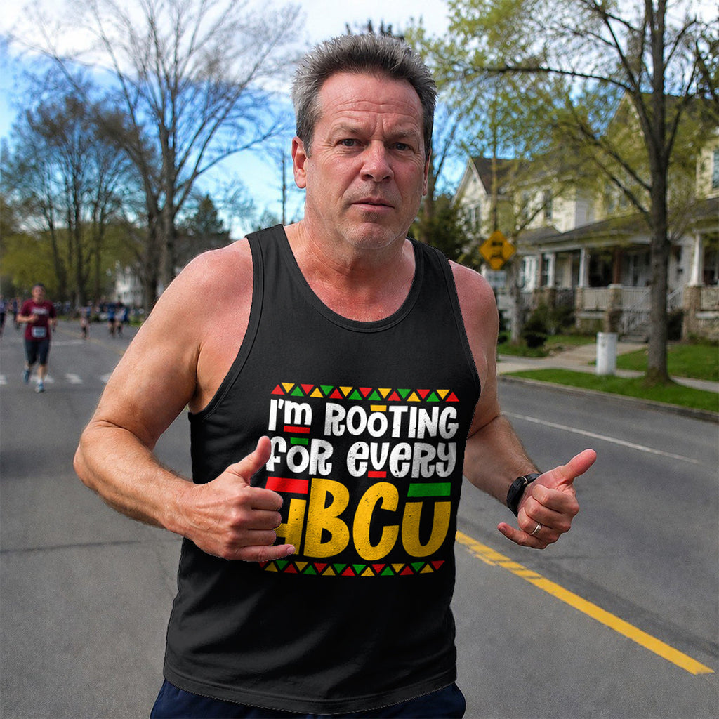 HBCU Running Tank Top I’m Rooting for Every HBCU Running Singlet for Men and Women