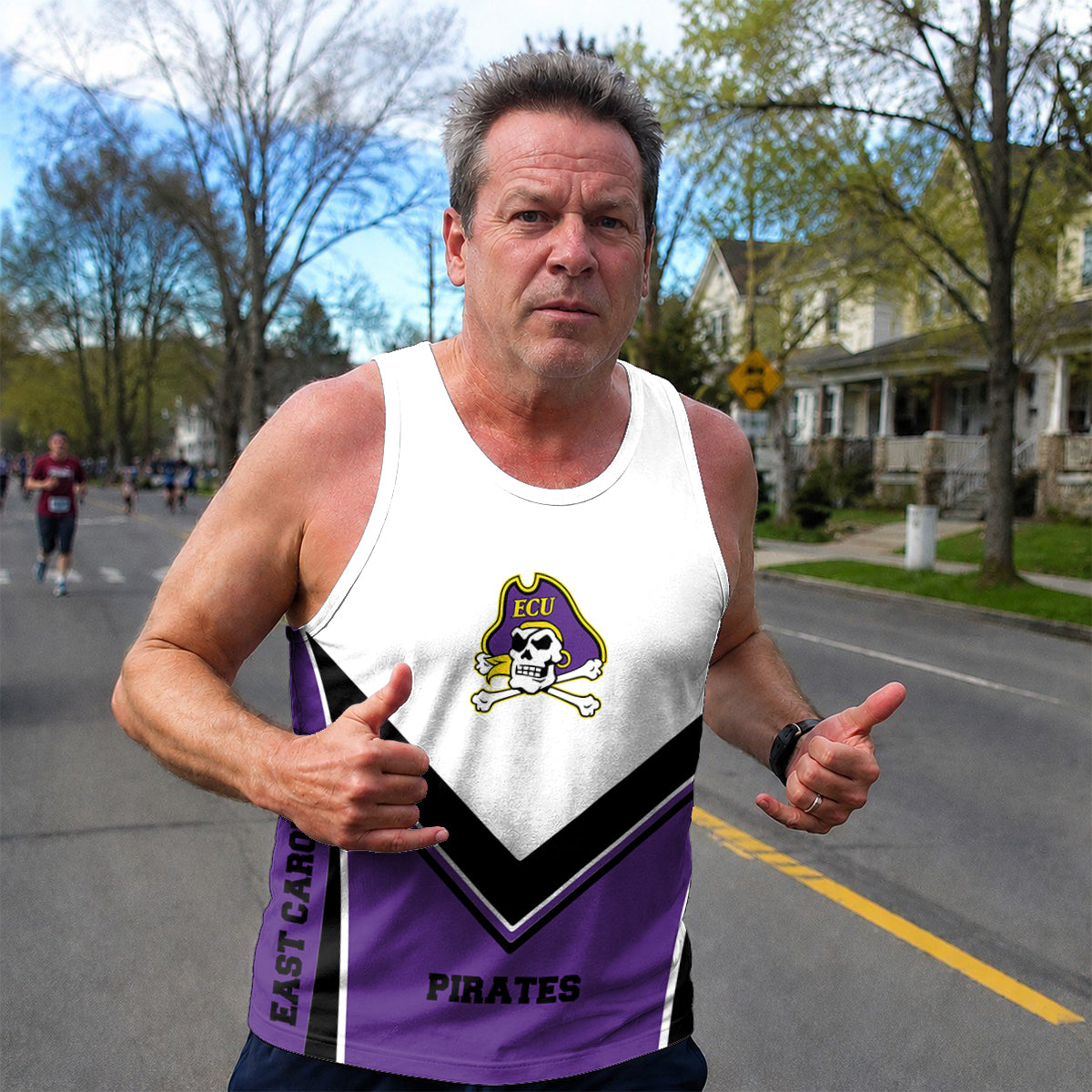 East Carolina  Pirates Tech Running Tank Top