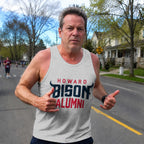 HBCU Running Tank Top Howard Bison Alumni Running Singlet for Men and Women