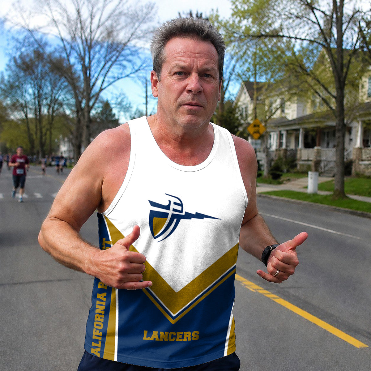 California Baptist  Lancers Tech Running Tank Top