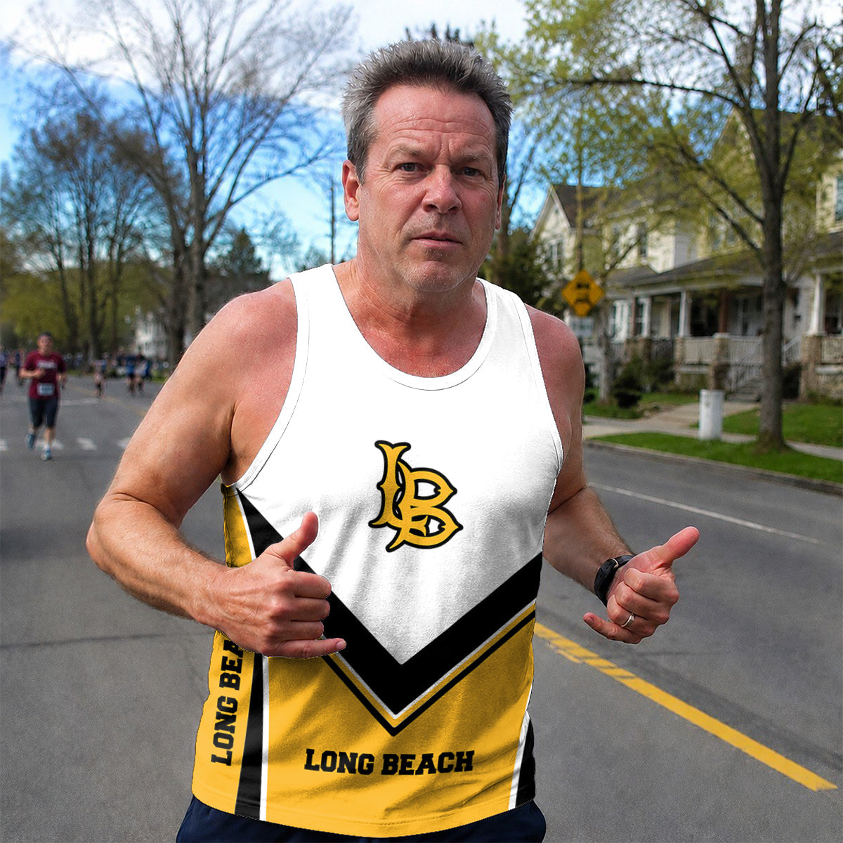 Long Beach  Long Beach Tech Running Tank Top