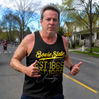 HBCU Running Tank Top Bowie State University Bulldogs Running Singlet for Men and Women