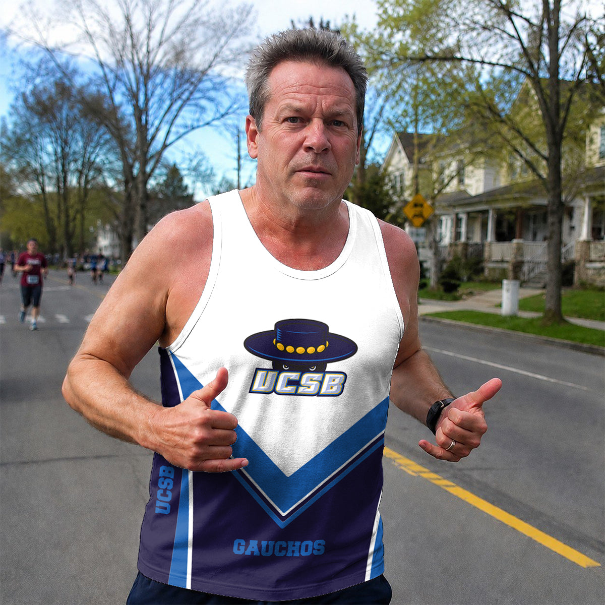 UCSB  Gauchos Tech Running Tank Top