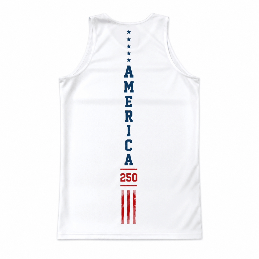 Patriotic Running Tank Top - America 1776 2026 Tech Singlet