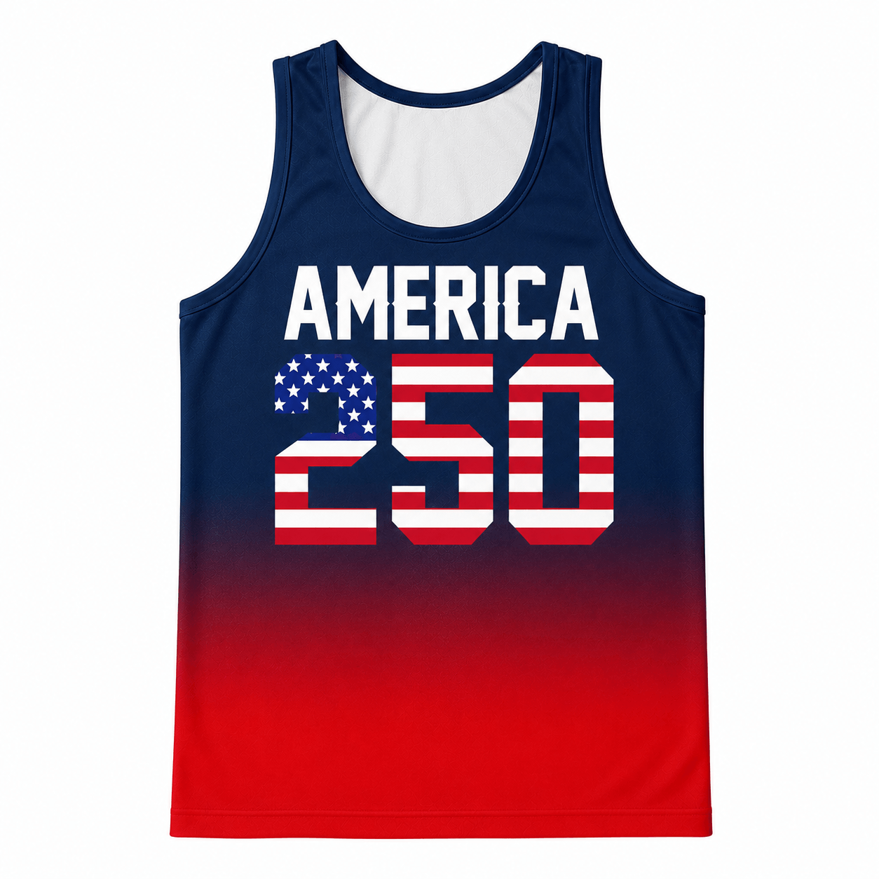 Patriotic Running Tank Top - America 250 Tech Running Singlet