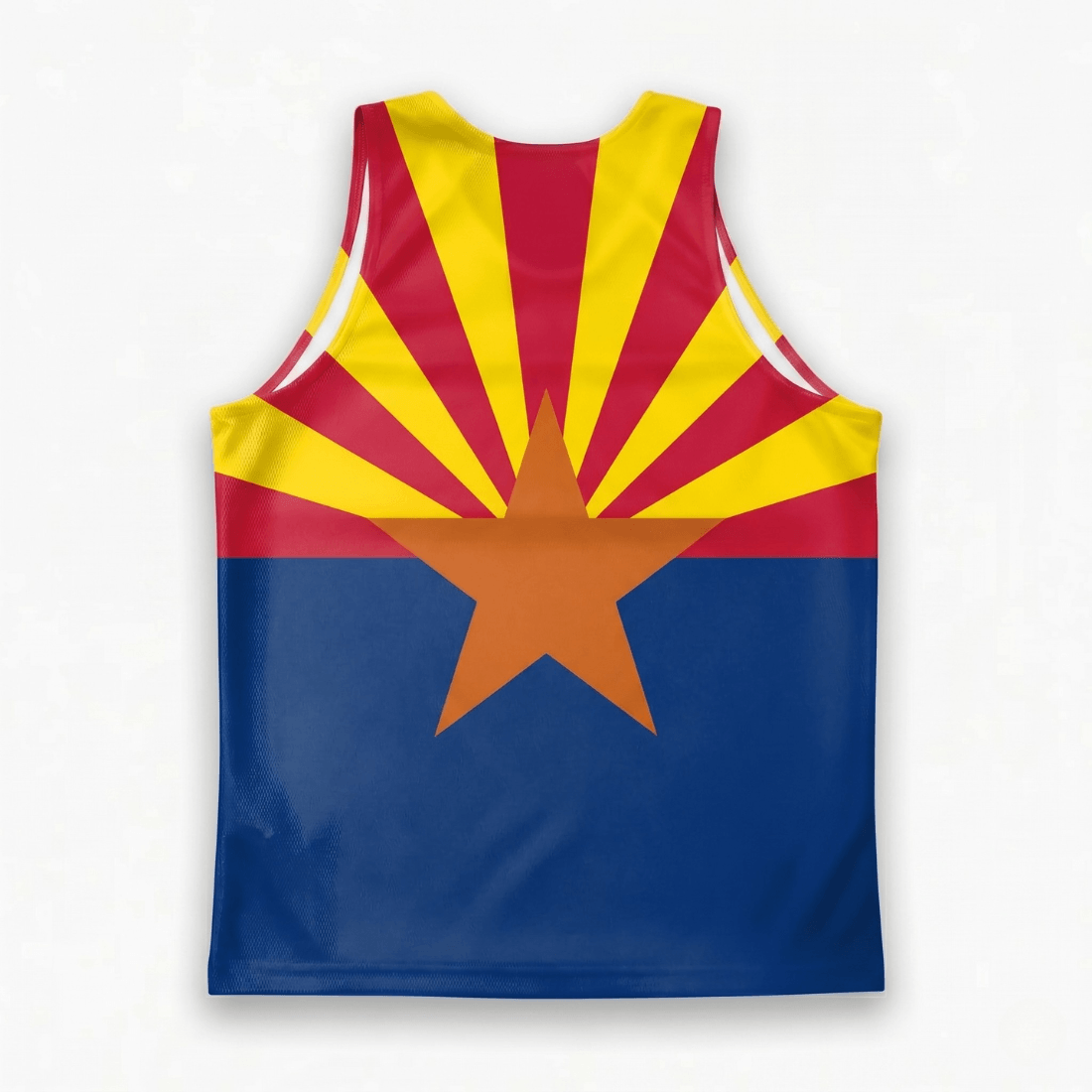 Arizona Running Tank Top - State Pride Tech Running Singlet