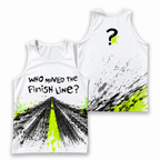 Finish Line Running Tank Top - Runner Quote Tech Running Singlet