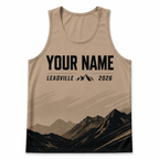 Custom Running Tank Top - Leadville 2026 Personalized Tech Singlet