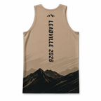 Custom Running Tank Top - Leadville 2026 Personalized Tech Singlet