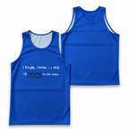 Funny Running Tank Top - Never Run Runner Quote Tech Singlet