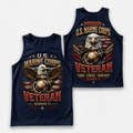 Veteran Running Tank Top - U.S. Marine Veteran Tech Running Singlet