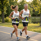 Funny Running Tank Top - Until It's Done Runner Quote Tech Singlet